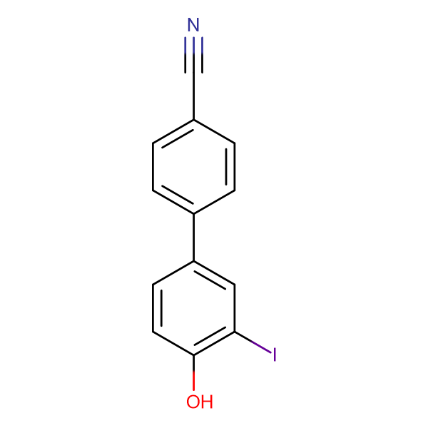 4'-Hydroxy-3'-iodo-biphenyl-4-carbonitrile