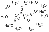 [1303-96-4] Sodium tetraborate decahydrate